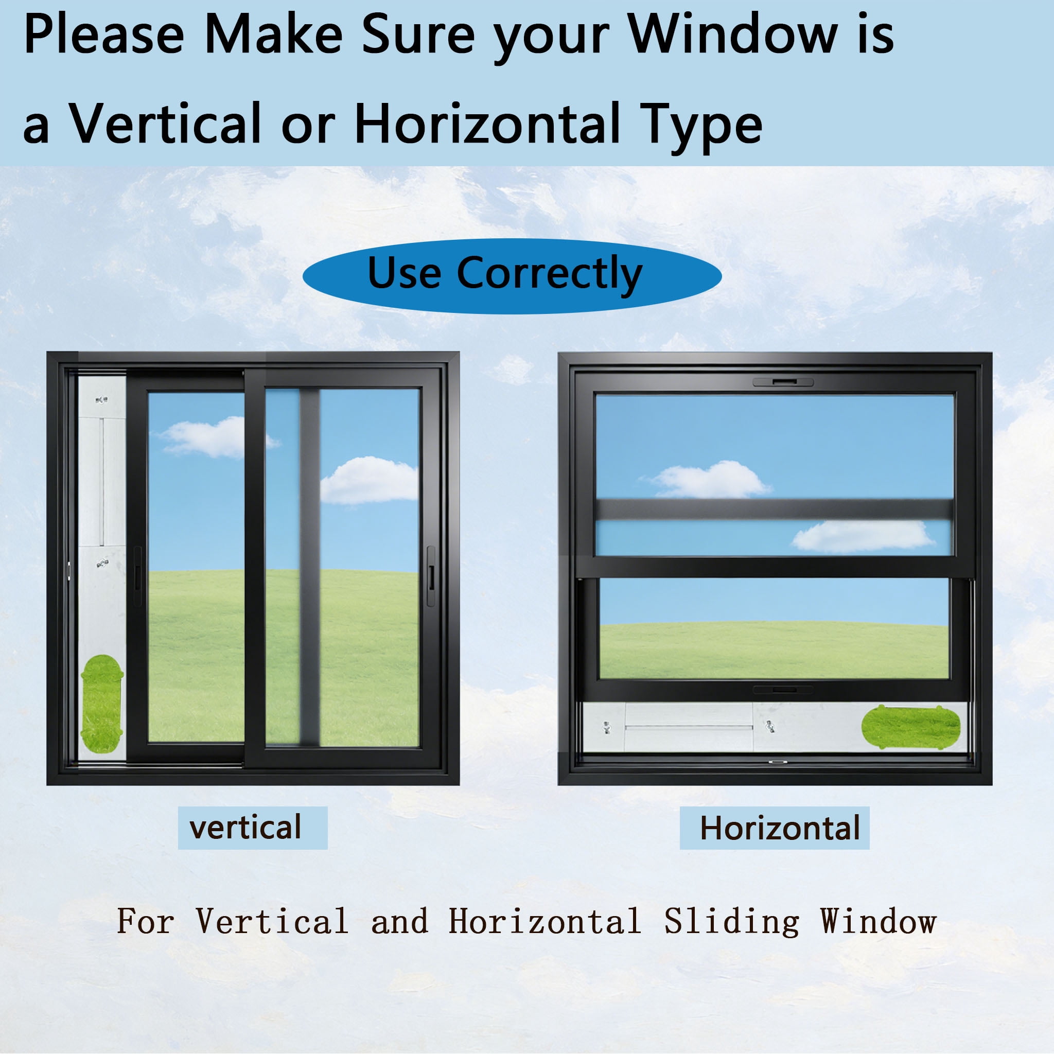 BREEZHOU Air Conditioner Seal Kit,Portable AC Window Kit with 5.9 Inch Exhaust Hose Adjustable Window Seal Plates for Horizontal/Vertical Sliding Windows