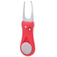 thumbnail image 4 of Herramienta De Reparación De Chuletas De Acero Inoxidable 304, 1 Uds. Herramienta De Chuletas De Resorte De Golf De 37g, Para Entrenamiento De Golfistas Que Practican Palos De YLSHRF Rojo, 4 of 8