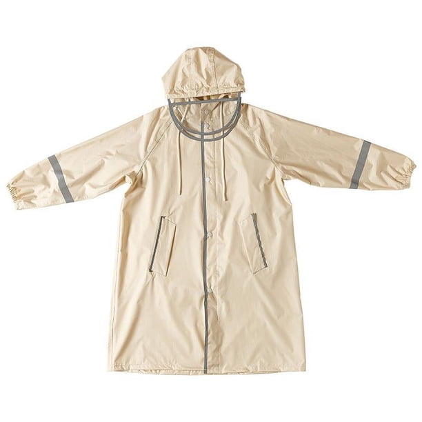 Chubasquero para niños, impermeable con capucha, transpirable, portátil, para niños y niñas, chaqueta impermeable para acampar, senderismo al aire
