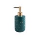 thumbnail image 1 of Dispensador de jabón redondo de cerámica for baño de 380 ml con bomba, botella de prensa for gel de ducha y loción., 1 of 5