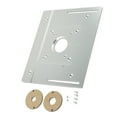 thumbnail image 3 of Aluminum Router Table Insert Plate Electric Wood Router Trimming Machine Flip Plate Install Woodworking Benches, 3 of 8