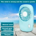 thumbnail image 6 of LSLJS Portable Handheld Fan, Cute Design Powerful Mini Personal Fan with Lanyard, USB Rechargeable Battery Operated Hand Fan 2 Speeds Strong Airflow Quiet Cooling Fan for Home Office School, 6 of 8