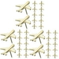 thumbnail image 4 of FRCOLOR 36 pcs  Office Push Pin Thumbtacks Cork Board Thumbtacks Aircraft Shaped Thumb Tacks Map Pushpins, 4 of 8