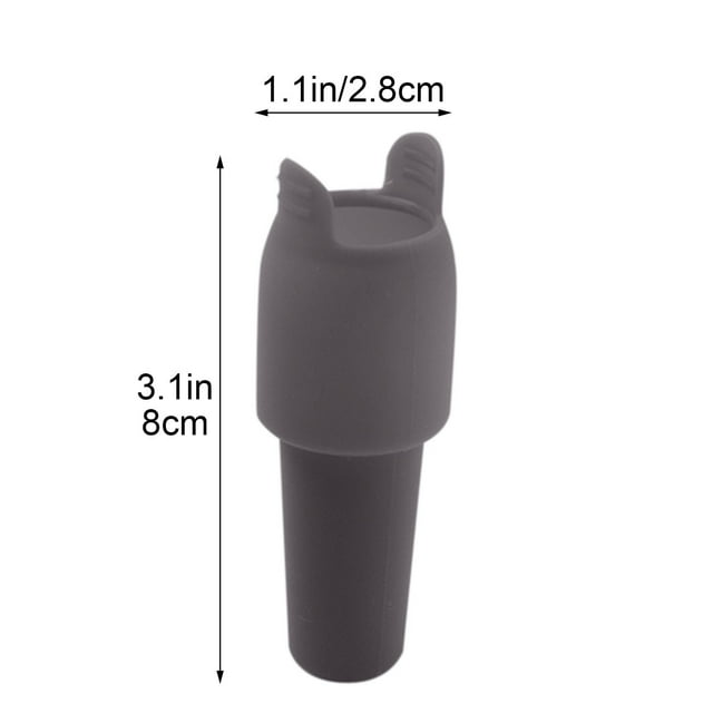 Bouchon de Bouteille en silicone Universel avec Bonne Étanchéité, Adapté à Diverses Bouteilles de Vin, Bouchons de Bouteille de champagne Rouge avec Poignées