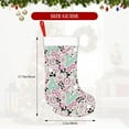 thumbnail image 4 of Balery West Cowgirl Disco Pattern Christmas Stockings with Initials, 18" Large Knit Christmas Stocking,Xmas Stocking for Kids, Holiday and Family Stocking, 4 of 7