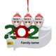 thumbnail image 2 of Kits de decoración navideña personalizados, decoraciones navideñas personalizadas para familias supervivientes del aislamiento 2020, regalos creativos para familias, 2 of 8