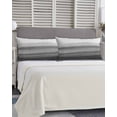 thumbnail image 5 of Black White Ombre Pillow Covers King Size, Vintage Minimalism Abstract Stripes Soft Bed Throw Pillowcases Breathable Cooling Long Lumbar Body Pillow Sham Cover for Bed Sofa 20''x40'', 5 of 7