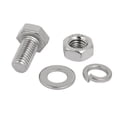 thumbnail image 2 of Unique Bargains 20 Set M8x20mm 304 Stainless Steel Hex Bolts w Nuts and Washers Assortment Kit, 2 of 3