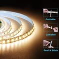 thumbnail image 3 of Tira LED KXZM Blanco Cálido Flexible Alta Densidad para Decoración Hogar, 3 of 8