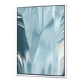 thumbnail image 1 of Blue Modern Water I - Modern Transitional Framed Canvas, 1 of 3