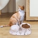 thumbnail image 1 of Bandeja elevada para comedero de mascotas para perros pequeños, suministros para gatitos, plato de comida para gatos, 1 of 8