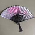 thumbnail image 5 of Handheld Folding Fan Set Traditional Chinese Paper Fan For Room Dance Performance Accessories, 5 of 5