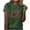 Army Green, variant on St. Patricks Day Shirts for Women Fashion Saint Patrick Printed Round Neck Short Sleeves Casual T-Shirt Top Saint Patricks Day Shirt