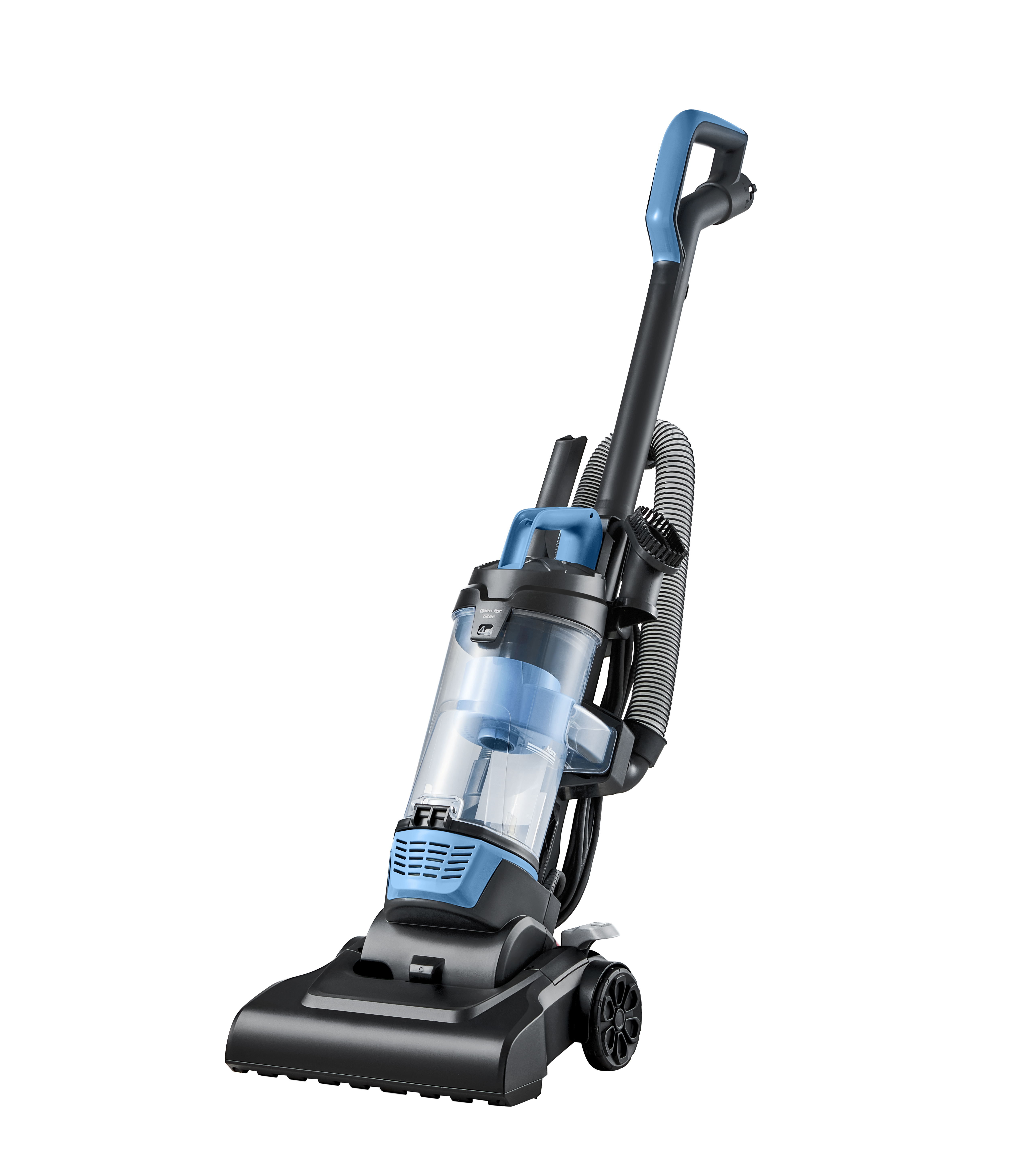 MAINSTAYS LIGHTWEIGHT BAGLESS UPRIGHT VACUUM CLEANER WITH BRUSH AND CREVICE TOOL
