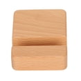 thumbnail image 4 of Soporte de madera para teléfono móvil, soporte universal de madera para teléfono inteligente, soporte de escritorio portátil, 4 of 14