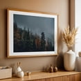 thumbnail image 4 of The Forest and the Fog Become One - California Photography Forest Autumn Nature Landscape Foggy Moody Woodland Oak Framed Wall Art Print 20 x 30 inches, 4 of 6