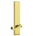 thumbnail image 3 of Grandeur Fifth Avenue Tall Plate Double Dummy Door Lever, 3 of 6
