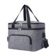 thumbnail image 1 of 1 bolsa bento práctica y reutilizable para refrigerios (gris), 1 of 6