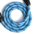 thumbnail image 3 of Correa para perros Nikou acolchada suave reflectante cuerda larga de nailon azul, 3 of 6