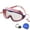 C, variant on ​​Large Frame HD Swimming Goggles - Anti-Fog Lens with UV Protection & Silicone Seal, Wide View Aquatic Eyewear for Water Sports