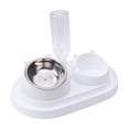 thumbnail image 1 of Twfbrm Pet Supplies Cats Bowl Two In One Drinking Water Dog Water Bowl Rice Bowl Pet Bowl Drinking Water Feeding All One Suitable For Dogs and Cats To Live and Drink Water for Cats Dogs, 1 of 6