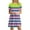 Hot Pink, variant on Kyusrd Summer Dress For Women Mini Dress T-Shirt Dress Womens Casual Printed Round Neck Short Sleeve Going Out Dress