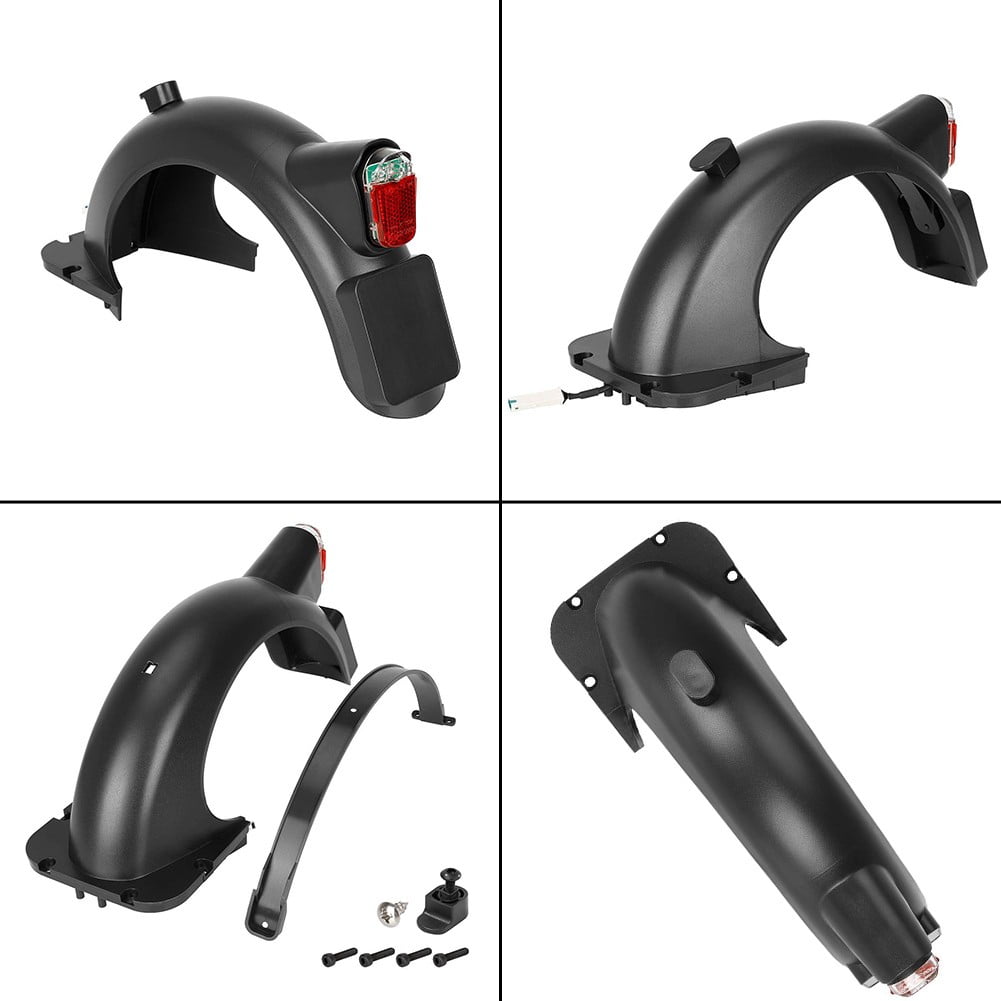 Feu Arrière Avec Support De Garde-boue Pour Trottinette électrique Xiaomi M365 - Gris - Neuf