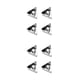 thumbnail image 4 of Cateissary Surtido de 4 piezas de moldes para pasteles, molde antiadherente para Mousse, herramienta para hornear pasteles, utensilios para Triangular 2Conjunto, 4 of 6