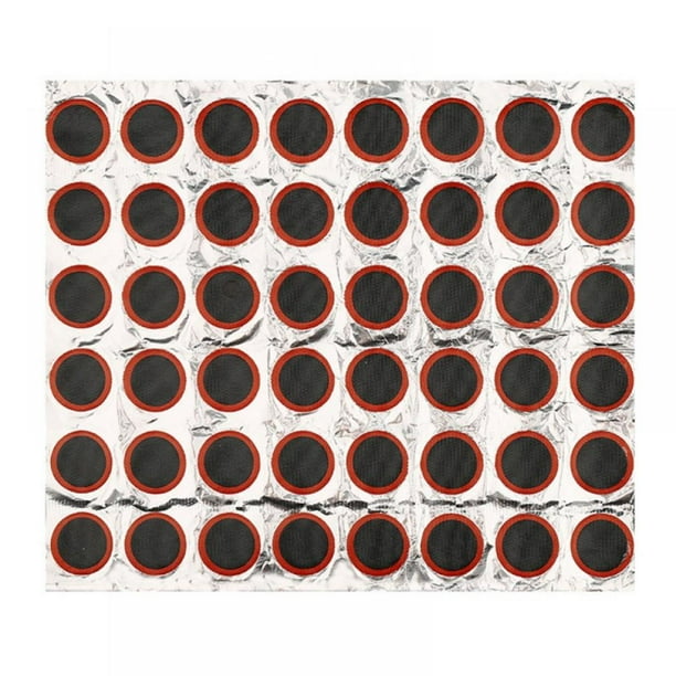 Summark 48Pcs 30mm Round Bike tire Patch Bicycle Inner Tube Patch