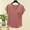 Pink-womens summer tops, variant on Yourumao Women's Short Sleeve Tops Comfy V Neck Shirts Loose Soft Summer Blouses Basic Solid Colour T-Shirts Flowy Cotton Tees with Pockets