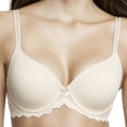 thumbnail image 4 of Dominique Lacee Everyday Contour Lace T-Shirt Bra #3501 – Seamless Molded Foam Cups with Lace Band (Lace Wings & Detailing), 4 of 6