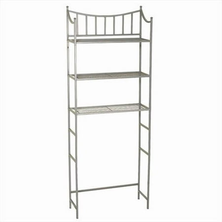 

Medina 3 Shelf Metal Spacesaver in Satin Nickel