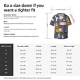 thumbnail image 3 of Picia Llama and Cactus Men's Linen Shirts Short Sleeve Cuban Beach Shirts Casual Shirts Button Down Shirt for Men Beach Summer Wedding Shirt-Medium, 3 of 7