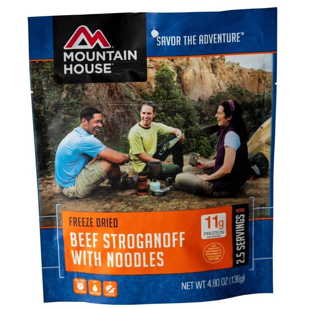 Mountain House FreezeDried Beef Stroganoff With Noodles 2.5 Servings