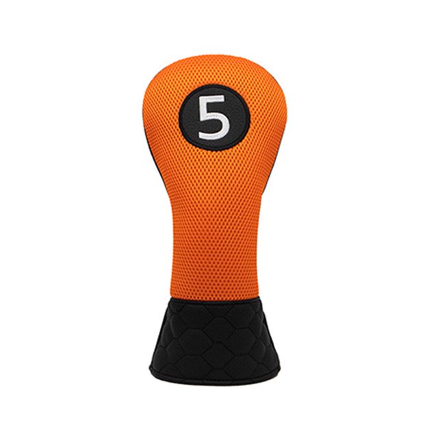 Golf Putter Cover Faux Leather Golf Club Head Cover Vibrant Color Wear Resistant Golf Club Protector Headcover Accessories Golf Club Cover