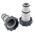 thumbnail image 1 of Pool Hose Adapter,2 Pieces Pool Hose Adapter A For Pool 32-38mm For Pumps Pool Accessories With Thread, Seal Ring, 1 of 5