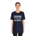 thumbnail image 5 of Everyone Communicates Differently cute Neurodiversity Unisex T-shirt, 5 of 8