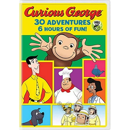 Curious George 30-Adventure Collection [DVD]