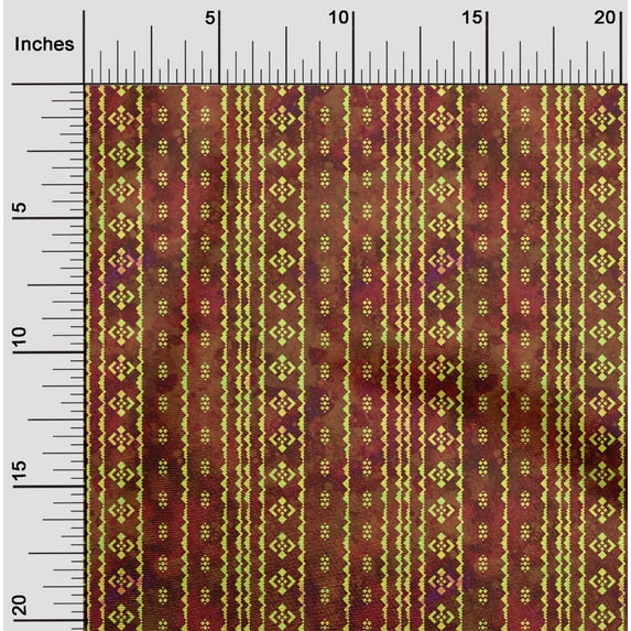 oneOone Rayon Brown Fabric Batik Diy Clothing Quilting Fabric Print Fabric By Yard 56 Inch Wide