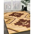 thumbnail image 2 of Ahgly Company Indoor Rectangle Abstract Red Southwestern Area Rugs, 6' x 9', 2 of 6
