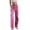 Pink, variant on Corduroy Pants for Women High Wasited Straight Leg Elastic Waist Stretchy Casual Work Pants Fall Winter Trousers