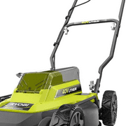 RYOBI 40V 18-inch 2-in-1 Lithium-Ion Cordless Battery Walk Behind Push Mower with 4.0Ah Battery