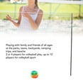 thumbnail image 3 of Portable Volleyball Set, Non Shake Professional Outdoor Portable Volleyball Net Set System Foldable Strong Guide Ropes  for Beach, 3 of 7