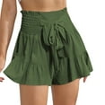 thumbnail image 2 of Women's Summer Shorts Fashion Wide Leg Casual Culottes Simple Exquisite Flowy Shorts S-XL, 2 of 4