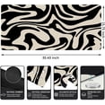 thumbnail image 2 of Black Topographic XXL Desk Mat AntiSlip Big Mousepad with Stitched Edges, Keyboard Pad Mouse Mat for Computer, Cute Desk Pad for Desktop Decor, Ideal for Office Use, 2 of 6