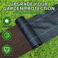 thumbnail image 2 of Weed Barrier Landscape Fabric Heavy Duty,2.8FT x 200FT  Garden Weed Blocker Fabric for Weed Control, Plastic Ground Cover with Woven Weed Cloth,Durable Landscaping Fabric, 2 of 6
