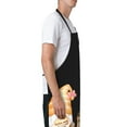 thumbnail image 3 of Lsque Coffee Gnome (2) Waterproof Apron Chef Aprons for Men Heavy Duty Chemical Work Apron Extra Long Grilling Aprons with Adjustable Bib Apron, 3 of 9