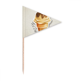 thumbnail image 1 of strawberry chocolate sweet ice  c Toothpick Triangle Cupcake Toppers Flag, 1 of 3