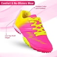 thumbnail image 2 of Zapatos de fútbol Turf Vizari Liga para niños y niñas rosa 12.5, 2 of 6