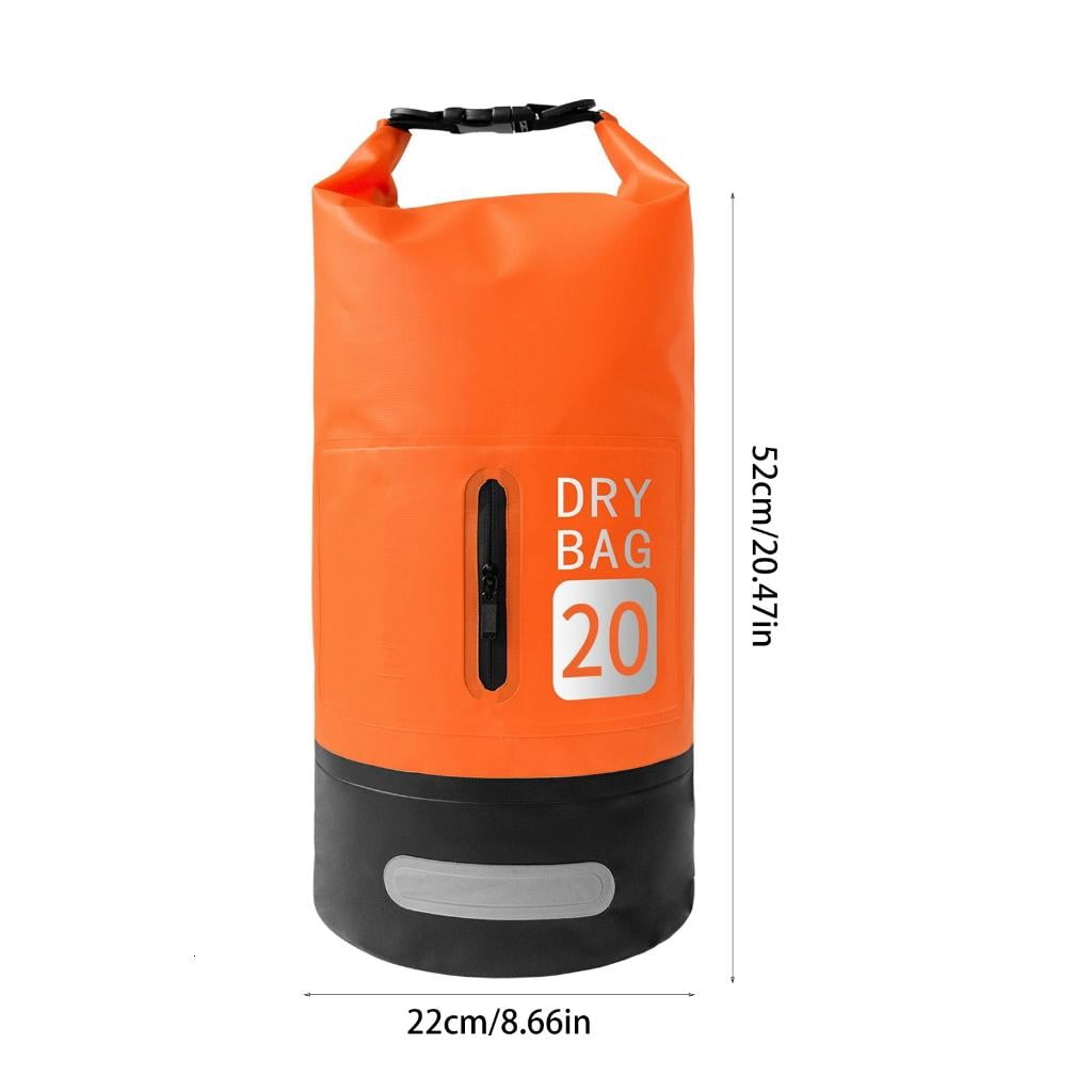 Yihuala 20L Water Bag Dry Bag Outdoor Dry Sacks Water Pack Sacks for Backpacking Hiking Boating Camping